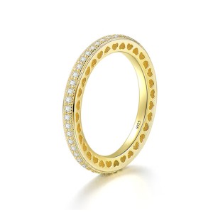 Sweet Hearts Zirconia Band Ring 70100163 Sweet Hearts Zirconia Band Ring 70100163