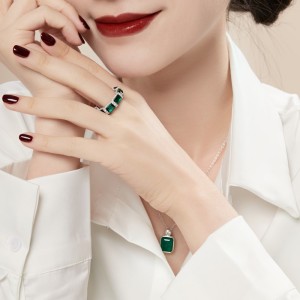 Luxury Rectangle Zirconia Party Band Rings 70100167 Luxury Rectangle Zirconia Party Band Rings 70100167