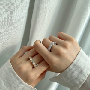 Luxury Cubic Zirconia Band Engagement Rings 70100170 Luxury Cubic Zirconia Band Engagement Rings 70100170