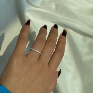 Classical Zirconia Band Rings 70100183 Classical Zirconia Band Rings 70100183
