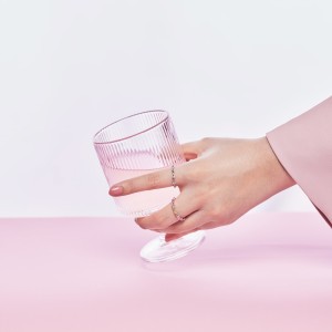 925 Sterling Silver Rainbow Zirconia Chain Band Ring 70100214