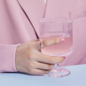 925 Sterling Silver Rectangle Rainbow Zirconia Band Ring 70100220 925 Sterling Silver Rectangle Rainbow Zirconia Band Ring 70100220