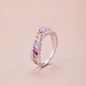 925 Sterling Silver Mariquesa Zirconia Band Ring 70100226 925 Sterling Silver Mariquesa Zirconia Band Ring 70100226