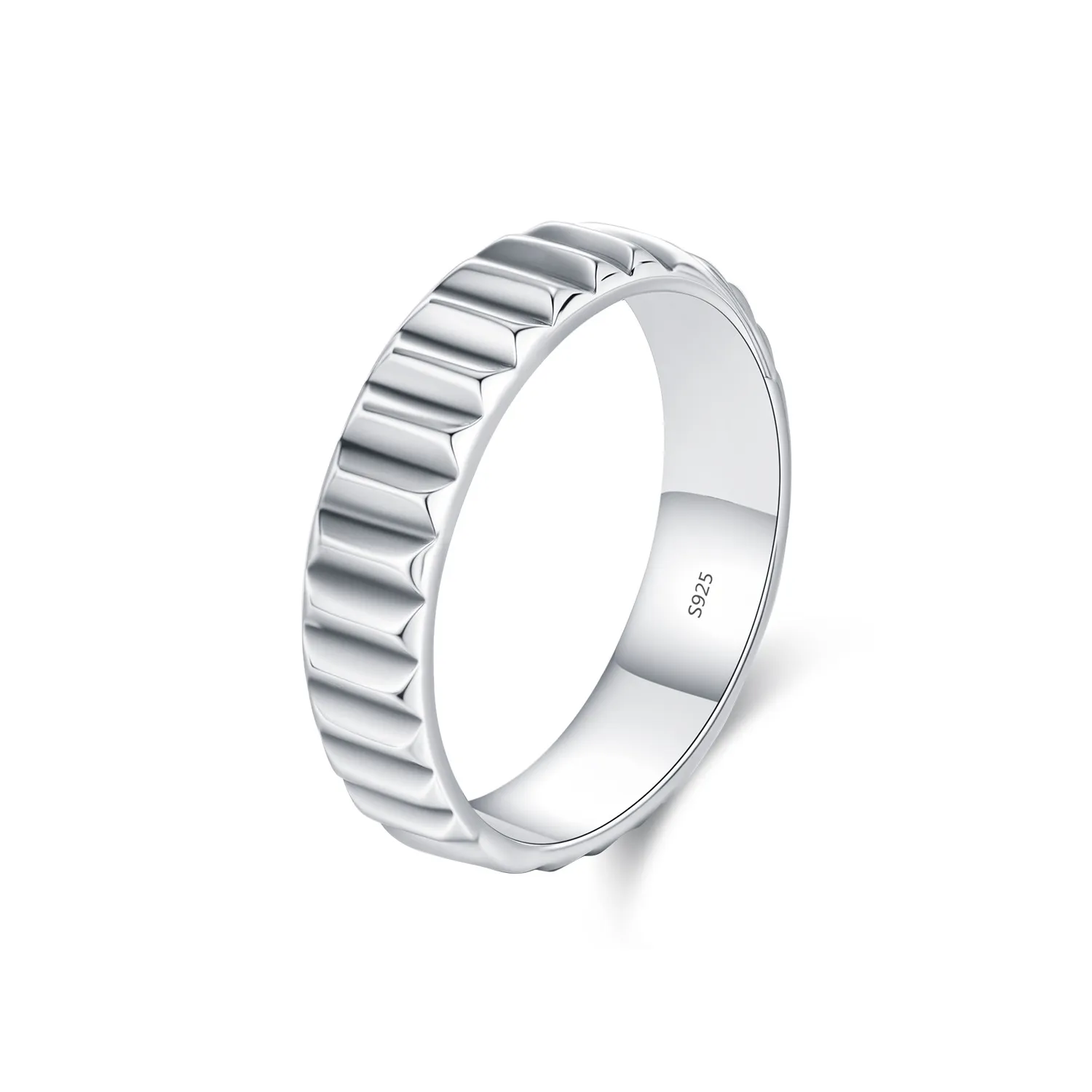 S925 Industrial Style Band Ring 70100310