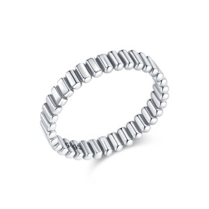 S925 Industrial Style Band Ring 70100312