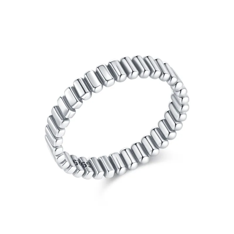 S925 Industrial Style Band Ring 70100312