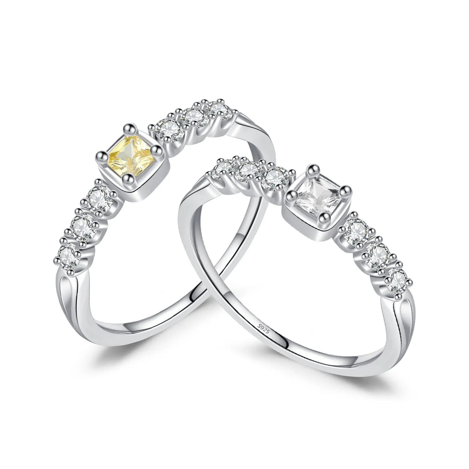 925 Sterling Silver Sweet Sugar Cube Ring 70100385