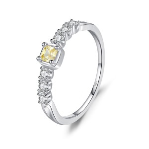 925 Sterling Silver Sweet Sugar Cube Ring 70100385