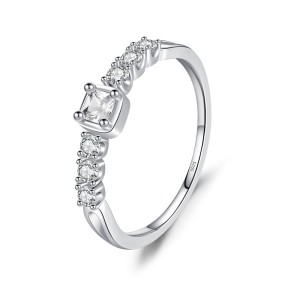 925 Sterling Silver Sweet Sugar Cube Ring 70100385