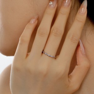 25 Sterling Silver Classic Braided Rope Texture Band Ring 70100511