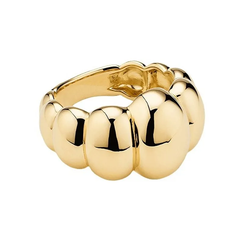 925 Sterling Silver High-Polish Minimalist Dome Band Ring 70100512