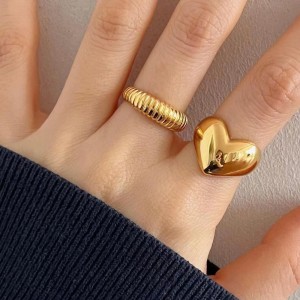 925 Sterling Silver Textured Swirl Dome Band 70100513