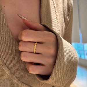 925 Sterling Silver Brushed Pave CZ Crossover Stacking Ring 70100527 925 Sterling Silver Brushed Pave CZ Crossover Stacking Ring 70100527