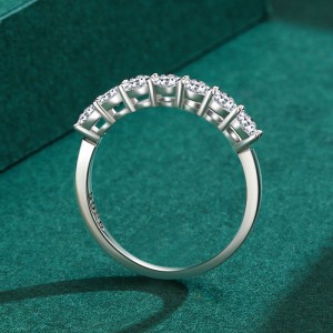 925 Sterling Silver Classic CZ Stacking Band Ring 70100534
