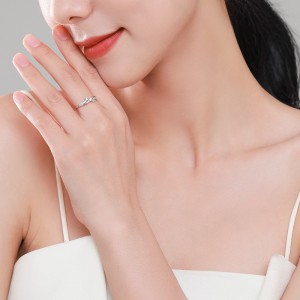 925 Sterling Silver Micro-Pavé CZ Ring 70100556