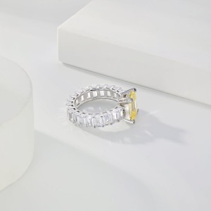 Luxury Rectangle Zirconia Toe Ring 70200073