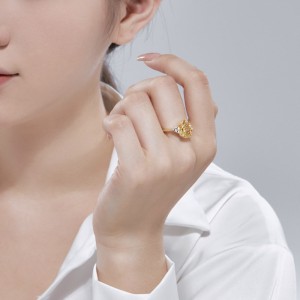 8A Pear Raden Cubic Zirconia Ring 70200110 8A Pear Raden Cubic Zirconia Ring 70200110