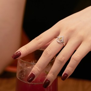 Sparkle Waterdrop Cubic Zirconia Party Ring 70200121 Sparkle Waterdrop Cubic Zirconia Party Ring 70200121