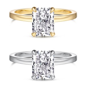 8A Rectangle Raden Cubic Zirconia Party Ring 70200124