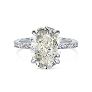 Luxury 8A Oval Cubic Zirconia Party Ring 70200135