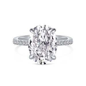 Luxury 8A Oval Cubic Zirconia Party Ring 70200135