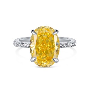 Luxury 8A Oval Cubic Zirconia Party Ring 70200135