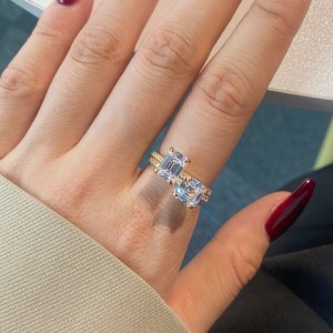 Minimalist Rectangle Cubic Zirconia Party Ring 70200168 Minimalist Rectangle Cubic Zirconia Party Ring 70200168