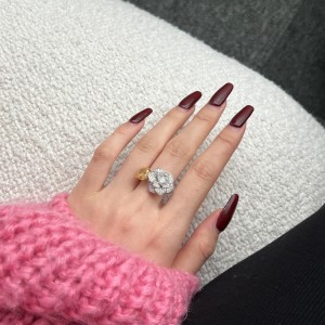 925 Sterling Silver Sparkle Flower Zirconia Solitaire Ring 70200212 925 Sterling Silver Sparkle Flower Zirconia Solitaire Ring 70200212