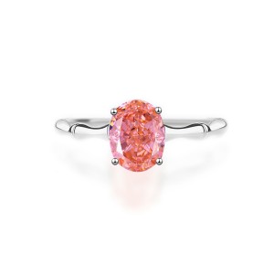 8A Zirconia Bamboo Joint Solitaire Ring 70200227