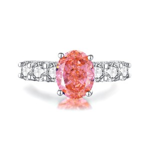 8A Cubic Zirconia Oval Solitaire Ring 70200228 8A Cubic Zirconia Oval Solitaire Ring 70200228