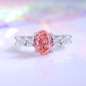 8A Cubic Zirconia Oval Solitaire Ring 70200228 8A Cubic Zirconia Oval Solitaire Ring 70200228