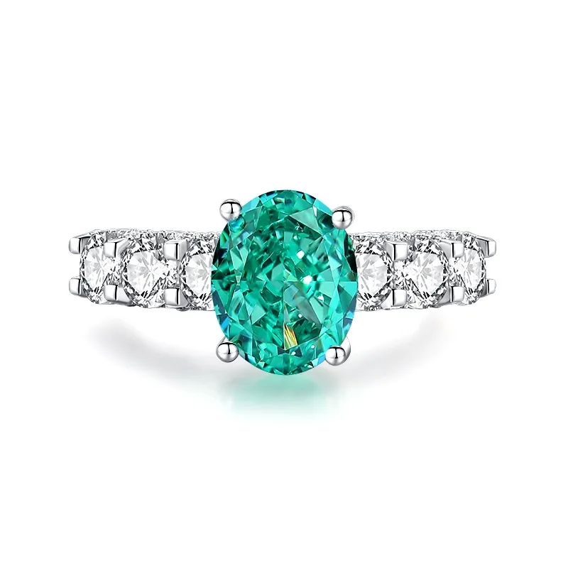 8A Cubic Zirconia Oval Solitaire Ring 70200228 8A Cubic Zirconia Oval Solitaire Ring 70200228