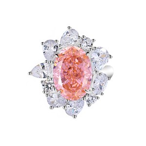 8A Cubic Zirconia Luxury Oval Solitaire Ring 70200230 8A Cubic Zirconia Luxury Oval Solitaire Ring 70200230