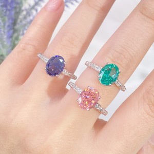 8A Cubic Zirconia Oval Solitaire Ring 70200231 8A Cubic Zirconia Oval Solitaire Ring 70200231