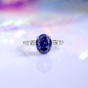 8A Cubic Zirconia Oval Solitaire Ring 70200231 8A Cubic Zirconia Oval Solitaire Ring 70200231