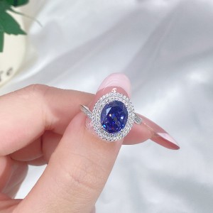 8A Cubic Zirconia Oval Solitaire Ring 70200245 8A Cubic Zirconia Oval Solitaire Ring 70200245