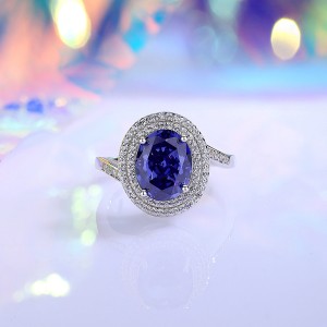 8A Cubic Zirconia Oval Solitaire Ring 70200245 8A Cubic Zirconia Oval Solitaire Ring 70200245