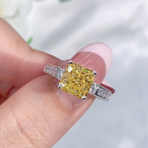 8A Cubic Zirconia Square Solitaire Ring 70200248