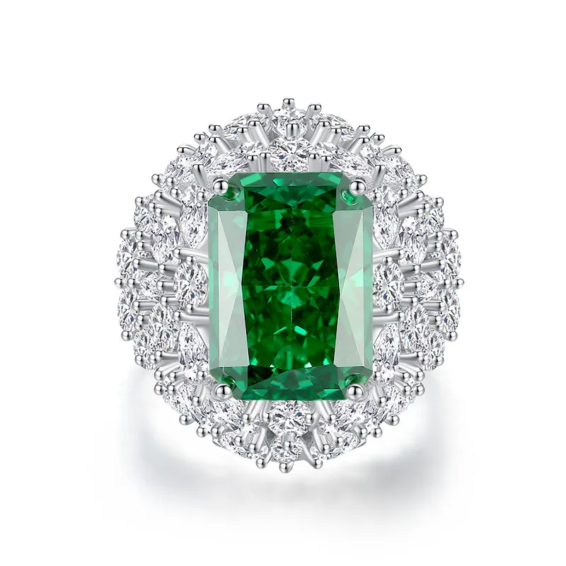 8A Cubic Zirconia Rectangle Solitaire Ring 70200250 8A Cubic Zirconia Rectangle Solitaire Ring 70200250