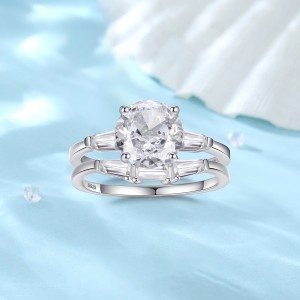 Round High Carbon Diamond Stack Ring 70200271