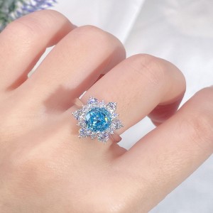 Snowflake High Carbon Diamond Solitaire Ring 70200278 Snowflake High Carbon Diamond Solitaire Ring 70200278