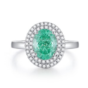 8A Cubic Zirconia Pigeon Egg Solitaire Ring 70200279 8A Cubic Zirconia Pigeon Egg Solitaire Ring 70200279