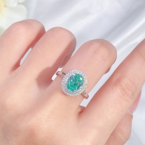 8A Cubic Zirconia Pigeon Egg Solitaire Ring 70200279 8A Cubic Zirconia Pigeon Egg Solitaire Ring 70200279