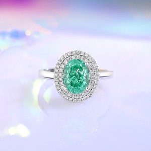 8A Cubic Zirconia Pigeon Egg Solitaire Ring 70200279 8A Cubic Zirconia Pigeon Egg Solitaire Ring 70200279