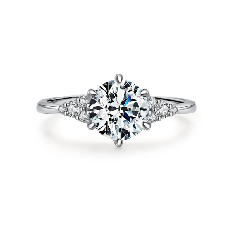 925 Sterling Silver Classic 1 CT Solitaire CZ Ring 70200344