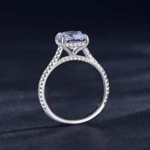 925 Sterling Silver Classic 1 CT Zircon Ring 70200370 925 Sterling Silver Classic 1 CT Zircon Ring 70200370