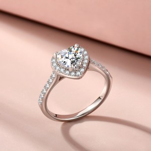 Love Heart Zirconia Wedding Party Ring 70300023 Love Heart Zirconia Wedding Party Ring 70300023