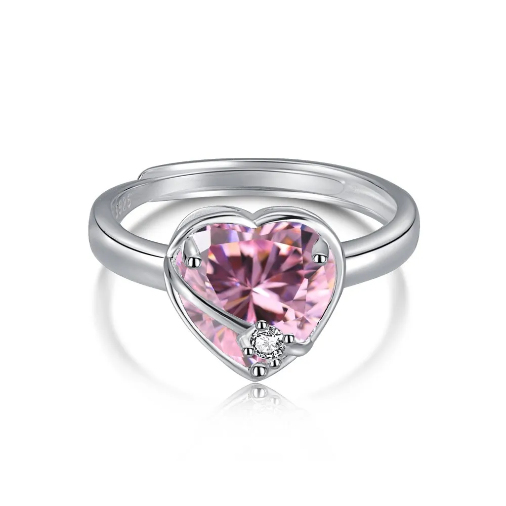 Barbie Pink Heart Zirconia Wedding Party Ring 70300036 Barbie Pink Heart Zirconia Wedding Party Ring 70300036