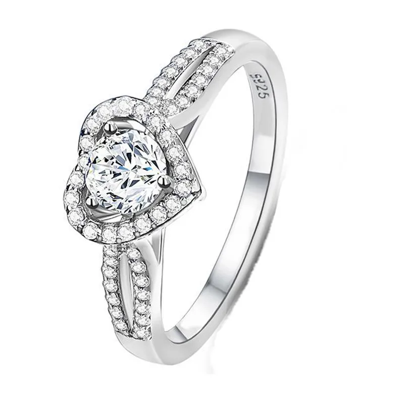 5A Cubic Zirconia Heart Ring 70300065 5A Cubic Zirconia Heart Ring 70300065