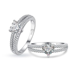 Stylish Zirconia Heart Wedding Party Ring 70300070 Stylish Zirconia Heart Wedding Party Ring 70300070